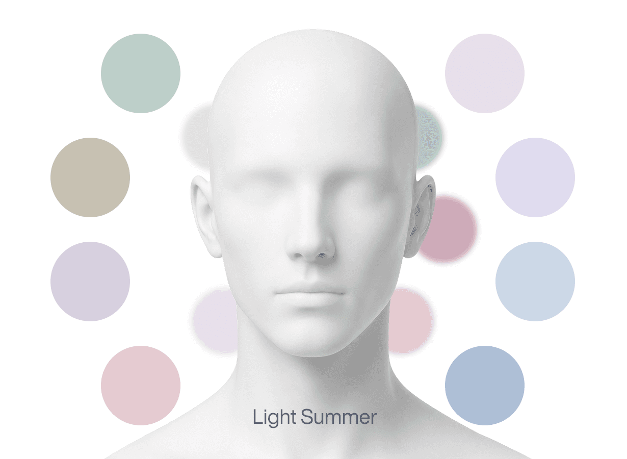 Light Summer palette